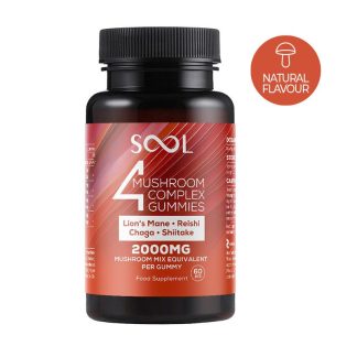 SOOL Żelki 4 mushroom Complex 60szt.