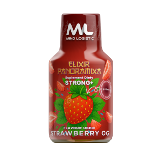ELIXIR PANORAMIXA STRONG+ - Strawberry OG 100ml 650mg