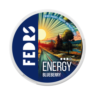 FEDRS Energy Blueberry 130mg + l-theanine + B3