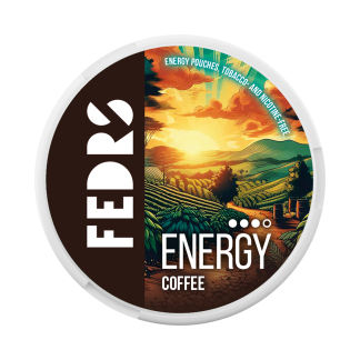 FEDRS Energy Coffee 130mg + l-theanine + B3