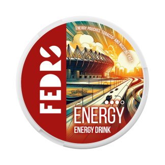 FEDRS Energy Drink 130mg + l-theanine + B3