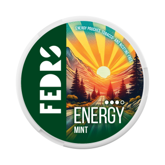 FEDRS Energy Mint 130mg + l-theanine + B3