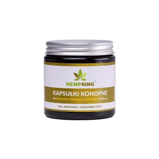 Kapsułki CBD (1000mg) + CBDA, CBC, CBGA, CBG, CBDV, CBN – 50 sztuk