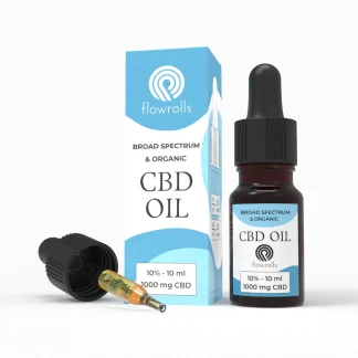 Flowrolls Olejek konopny Broad Spectrum CBD 10%