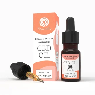 Flowrolls Olejek konopny Broad Spectrum CBD 25%