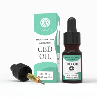 Flowrolls Olejek konopny Broad Spectrum CBD 30%
