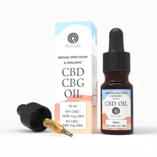 Flowrolls Olejek Konopny Broad Spectrum CBD 10% + CBG 5%