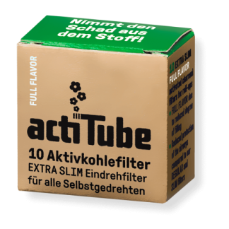 ActiTube Full Flavour – filtry węglowe 6mm 10szt