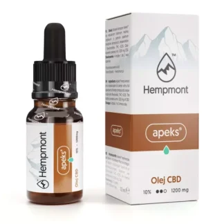 Olejek konopny Hempmont Apeks CBD 10% 1200mg 12 ml