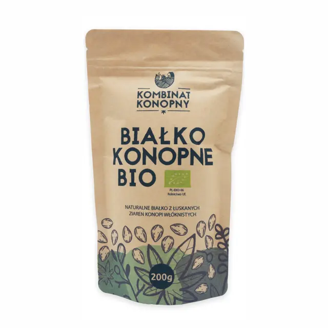 Kombinat konopny – Białko konopne BIO 200g