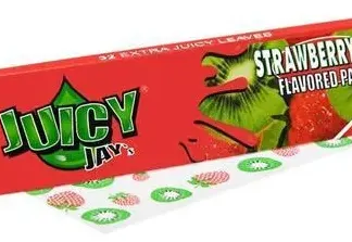 Bletki Juicy Jay's King Size Slim Strawberry Kiwi
