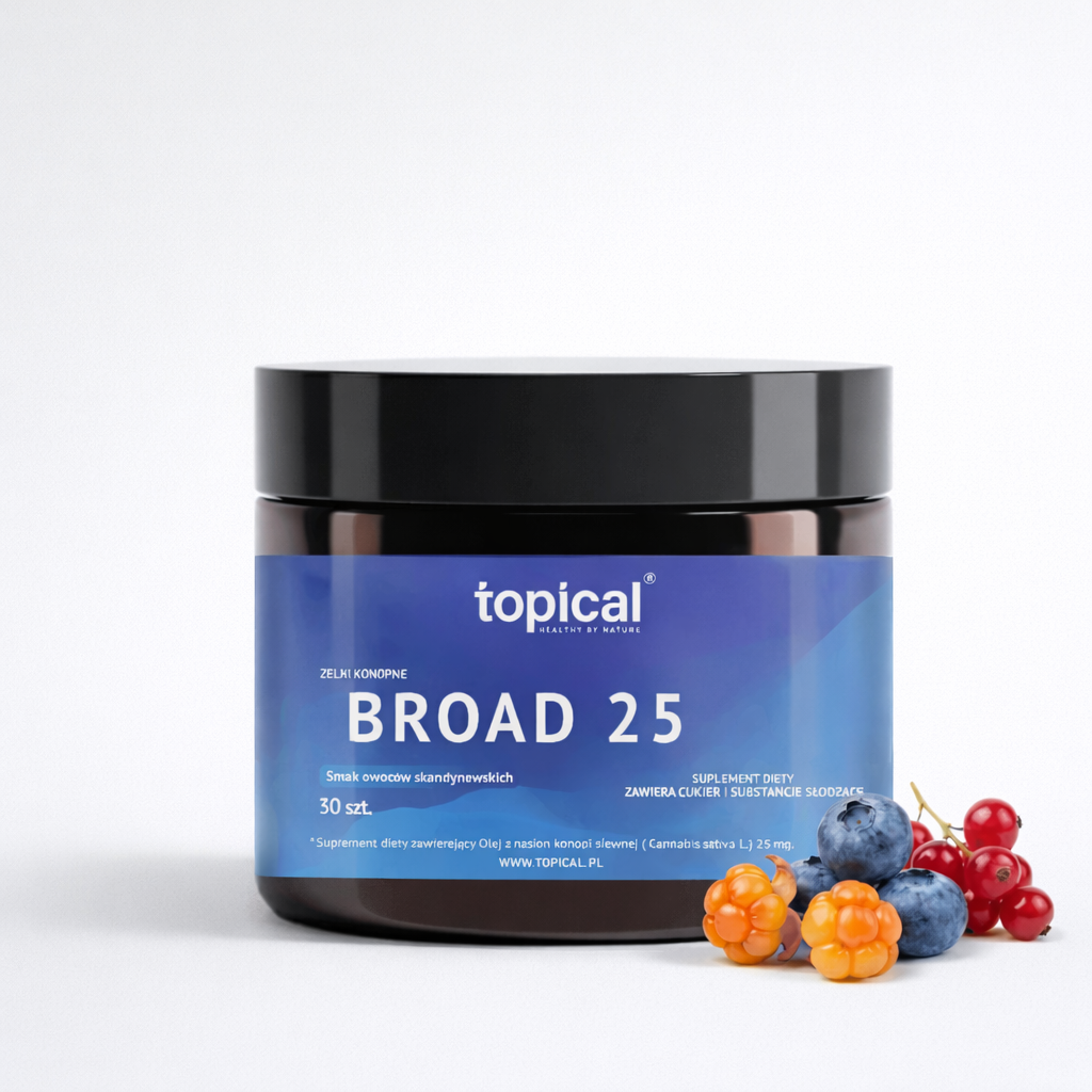 TOPICAL - Żelki BROAD 25 - owoce skandynawskie
