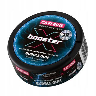 Woreczki kofeinowe X-BOOSTER - Bubble Gum