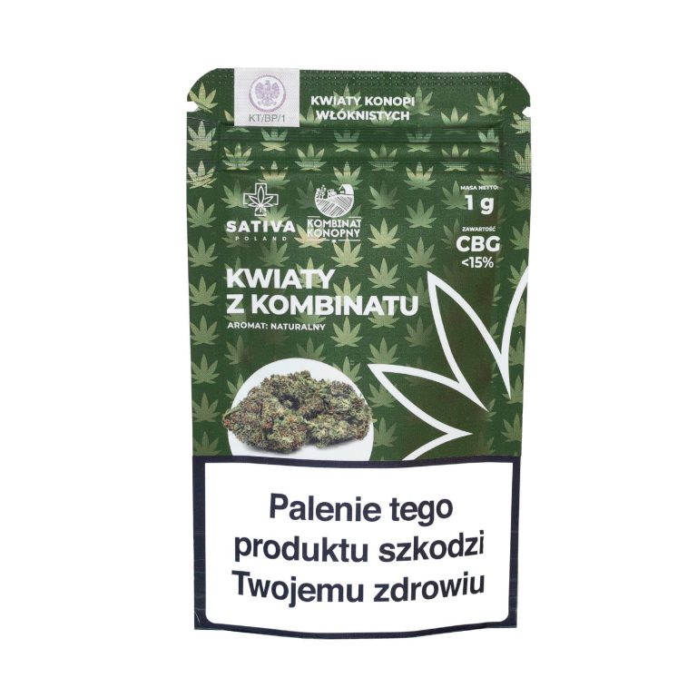 Sativa Poland Susz CBG ”KWIATY Z KOMBINATU”