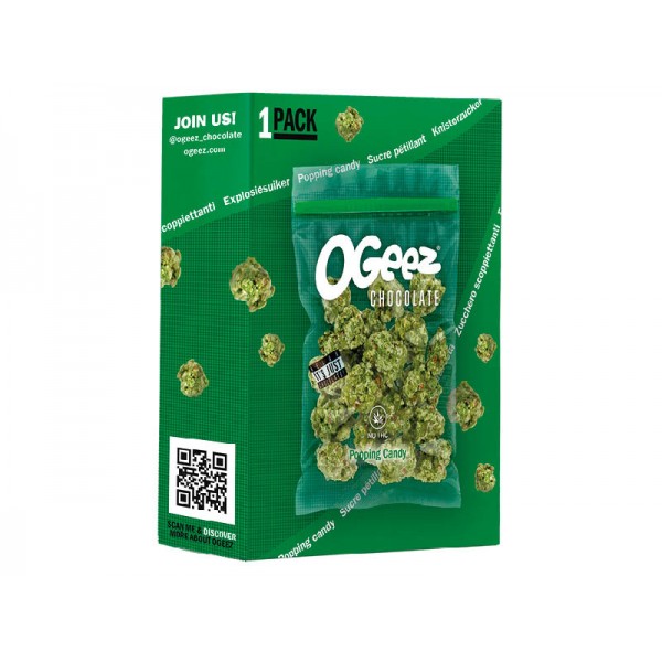 Czekoladki Ogeez Popping Candy 35g