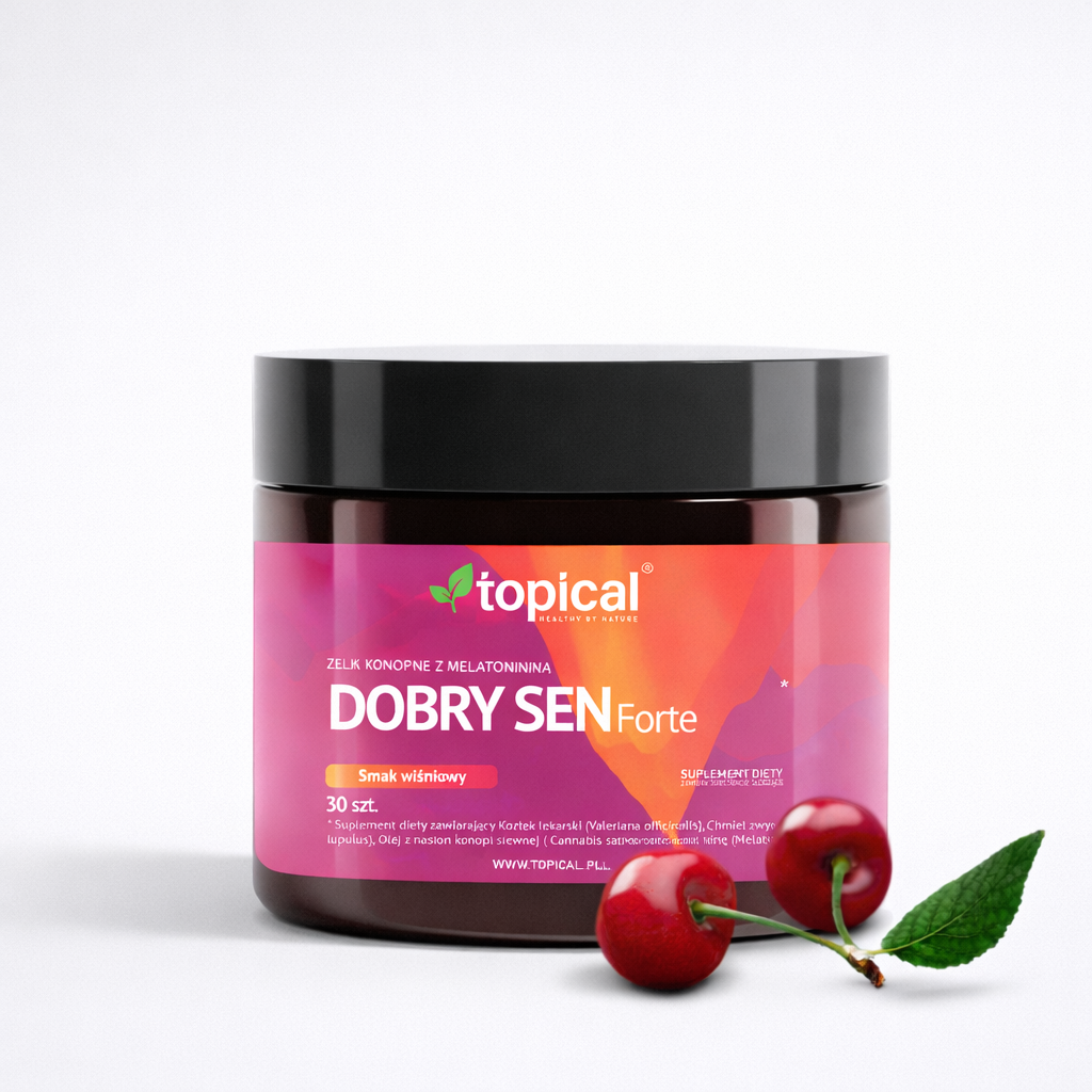 TOPICAL - Żelki na DOBRY SEN FORTE z pektyny