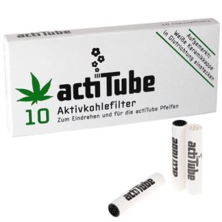 ActiTube filtry z węglem aktywnym Slim 8mm 10 szt.