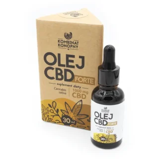 Kombinat konopny – Olej CBD FORTE 1000mg