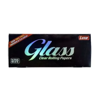 Bletki Glass przeźroczyste King Size
