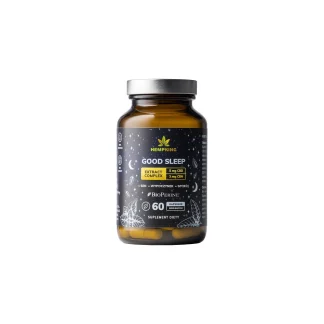 Kapsułki na sen CBD CBN – Good Sleep – HempKing 60szt