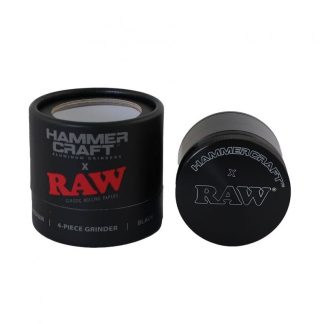 Młynek Grinder RAW HAMMER CRAFT Black 55mm 4części