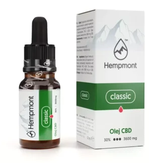 Olejek konopny CBD 30 % Hempmont 12 ml 3600mg