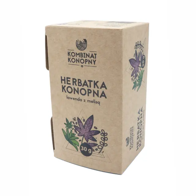 Kombinat Konopny - Herbatka konopna - lawenda z melisą 30g