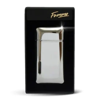 Zapalniczka Fummo Hobart – 2 jet/srebrna – Gift Box