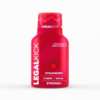 LEGAL KICK Shot konopny Strawberry Strong+ kopia