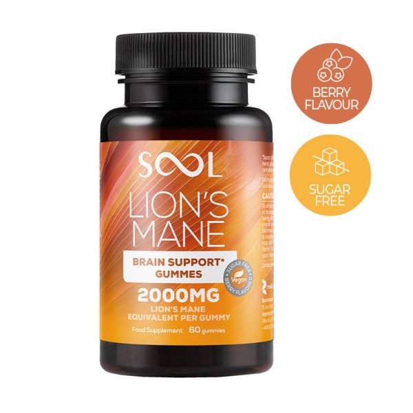 SOOL Żelki Lion's Mane Mushroom 60szt.