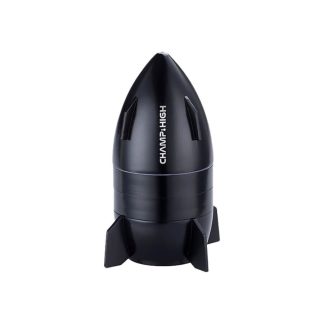Grinder do suszu Spaceship Czarny 4części 50mm