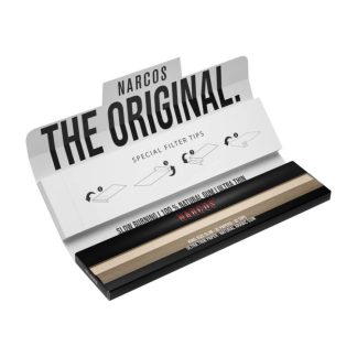 Narcos Brown Edition King Size Slim z filtrami
