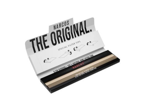 Narcos Brown Edition King Size Slim z filtrami - obrazek 2