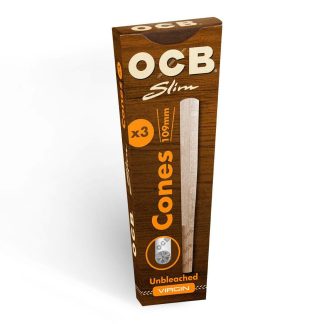 OCB Slim Virgin Cones (x3) - Gotowe "skręcone" bletki