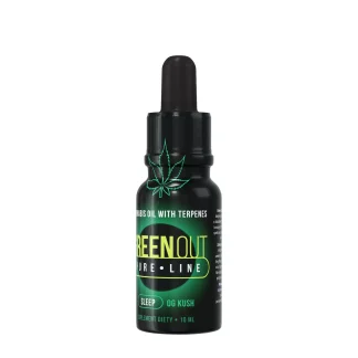 Olejek konopny Green Out® Pure mini, O.G. Kush 10ml