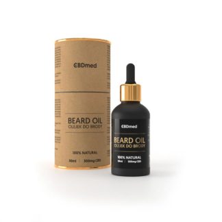 CBDMED Olejek do brody 300 mg CBD 30 ml