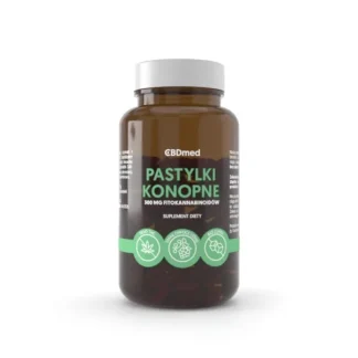 CBDmed Pastylki konopne bez cukru 30 szt.