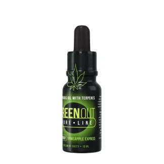 Olejek konopny Green Out® Pure mini, Pineapple Express 10ml