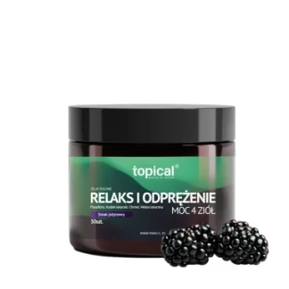 TOPICAL - Żelki RELAKS I ODPRĘŻENIE Moc 4 ziół 30 szt