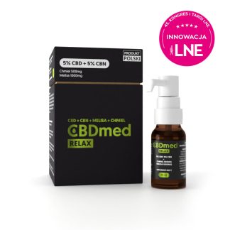 CBDmed RELAX 10% + Chmiel & Melisa