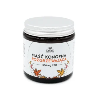 Kombinat konopny – Maść konopna rozgrzewająca 500mg CBD 100g