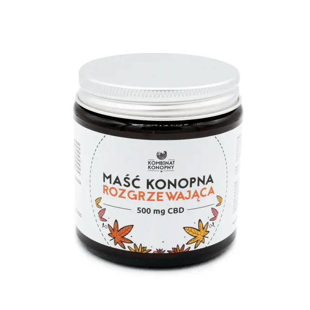 Kombinat konopny – Maść konopna rozgrzewająca 500mg CBD 100g