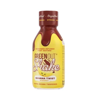 Shot konopny Green Out® Shake, Banana Twist 200ml