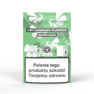 Flowrolls CBG Silver Haze