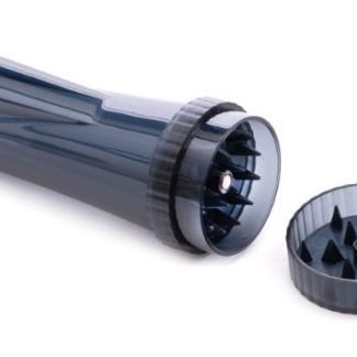 Plastikowy pojemnik na clippera z młynkiem - 2w1