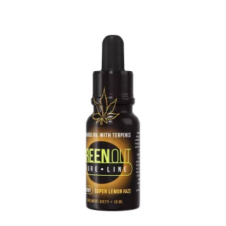Olejek konopny Green Out® Pure, Super Lemon Haze 20ml