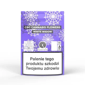 Flowrolls CBG White Widow