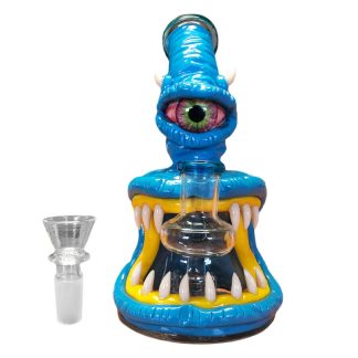 Bongo szklane Blue Alien/Monster 16cm