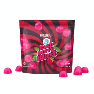 Żelki konopne Raspberry Blast Green Out® x Konopny Buch